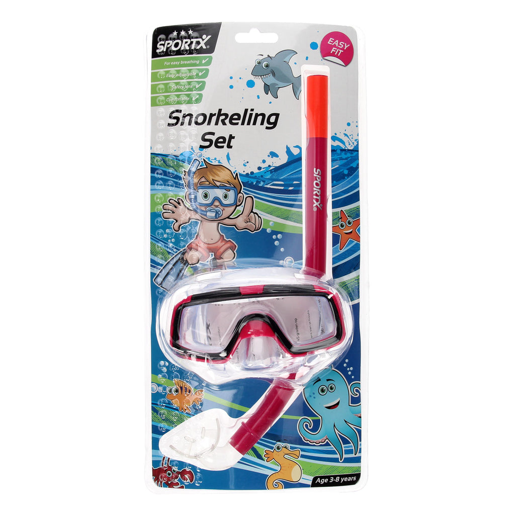 Sportx kids snorkelset comfort 3-8 jaar