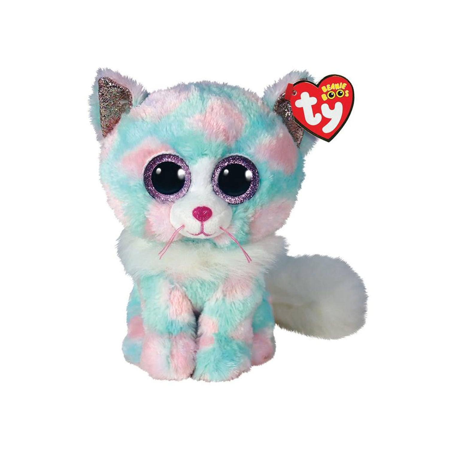 Ty beanie boo's opal cat, 15cm