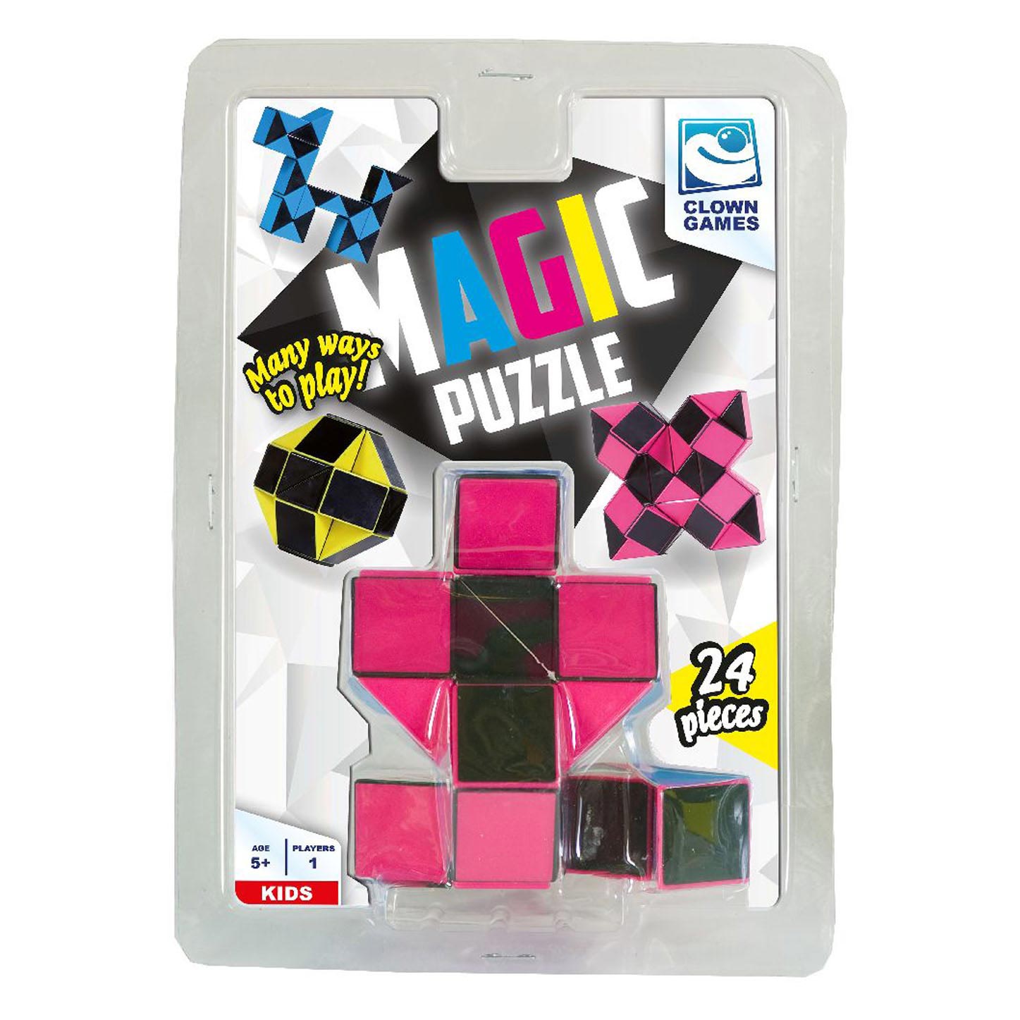 Van der meulen clown magic puzzel 3d, 24dlg.