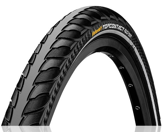 Continental vouwband top contact ii 37-622 +r zwart