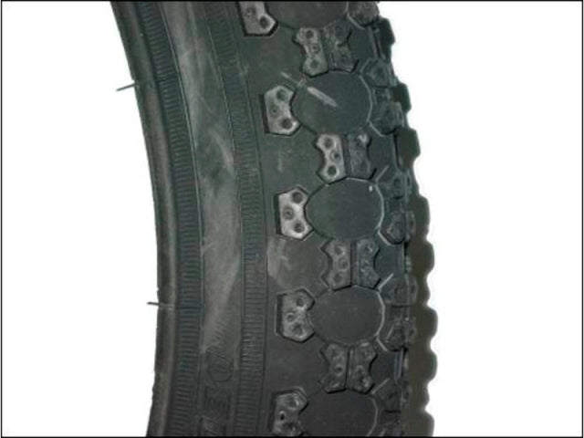 Deli tire buitenbanddeli 20x2.125 bmx 57-406 zwart