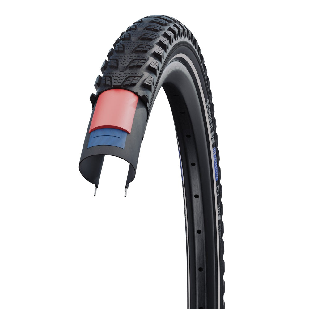 Schwalbe VoorvorkSchwalbe 28x2.00 marathon gt 365