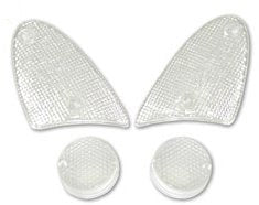Knipperlichtglazenset Edge Aprilia SR-WWW - helder