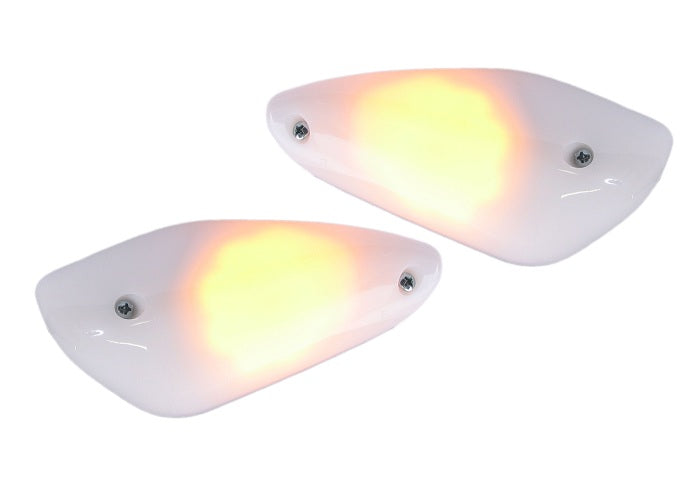 Knipperlichtset Yamaha Aerox Whiteline (tot bouwjaar 2012) Led - links en rechts/voor