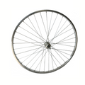 Sunrace achterwiel 28 sp. alu spaak 13 trek basic zilver alu naaf v.as 7v