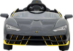 Lamborghini Centenario Grijs Elektrische Auto met Afstandsbediening 12 Volt