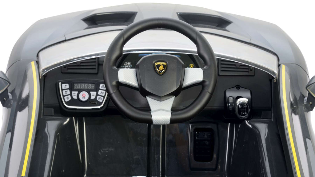 Lamborghini Centenario Grijs Elektrische Auto met Afstandsbediening 12 Volt