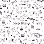 Rotolux Inpakpapier Inkleurbaar Party, 4 mtr.