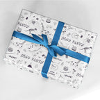 Rotolux Inpakpapier Inkleurbaar Party, 4 mtr.