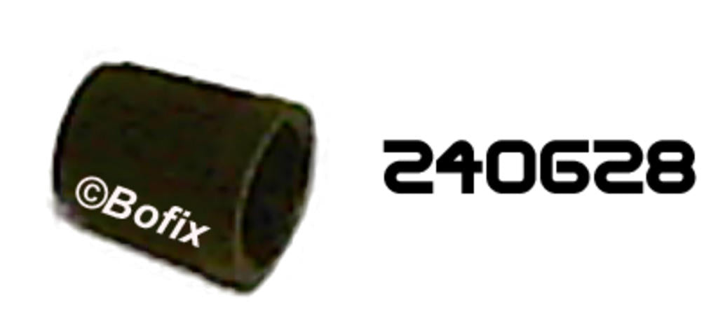 VENTIELDOPJES AUTO ZWART PVC P.100