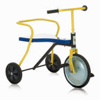 classic driewieler foxrider roze met houten zitting
