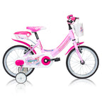 lombardo mariposa d wit/roze vrijloop + 2 handrem