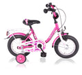 lombardo passion 16 inch wit roze vrijloop + 2 handrem