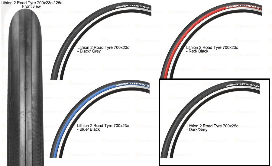 MICHELIN Lithion 2 vouw V3 25C Grey