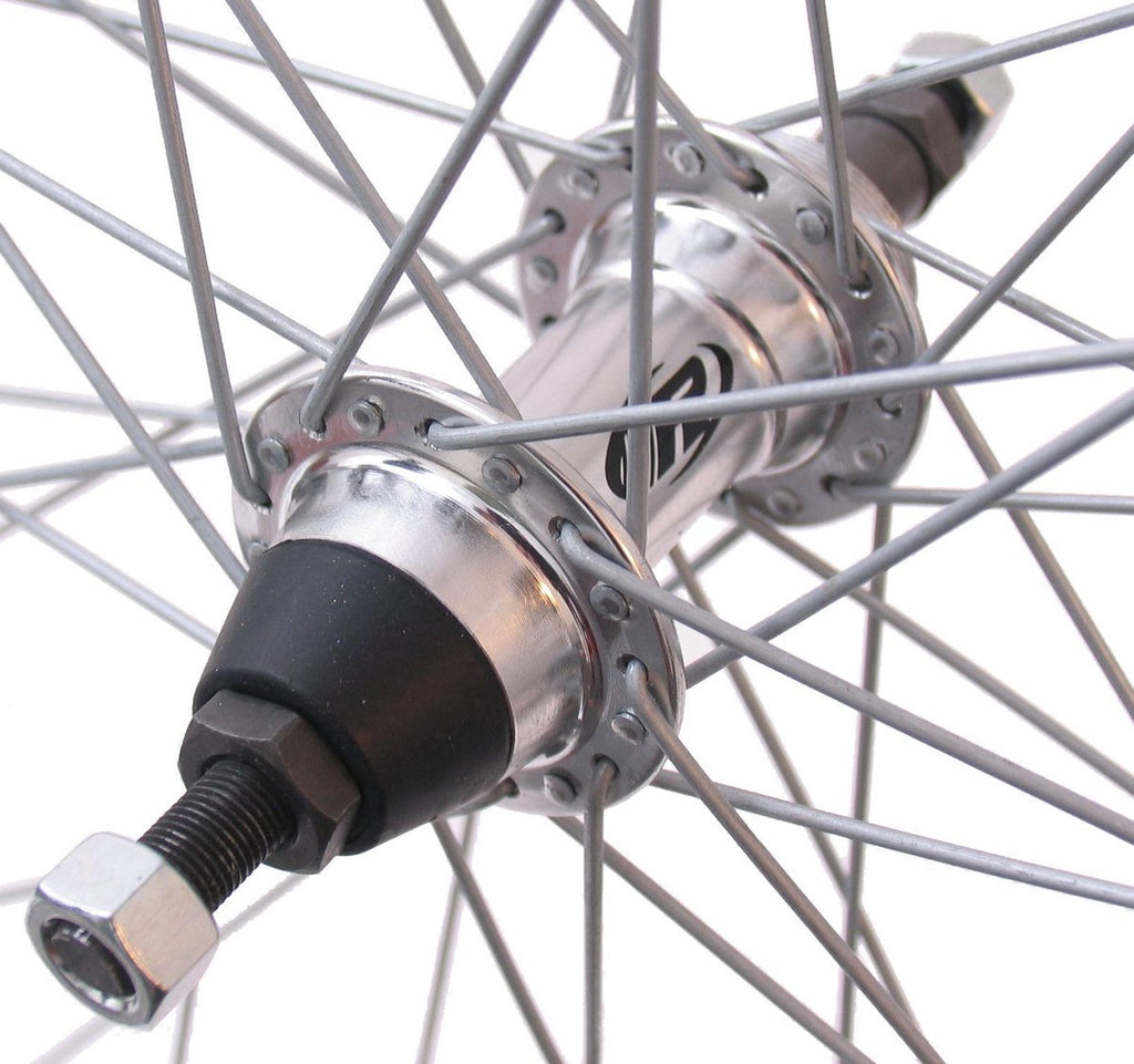 Achterwiel Rodi 28" / 622*21 Parallex - freewheel naaf - zilver