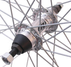 Achterwiel Rodi 28" / 622*21 Parallex - freewheel naaf - zilver