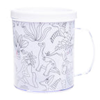 Duckiez kleur je eigen beker dinos 250 ml | 36 stuks