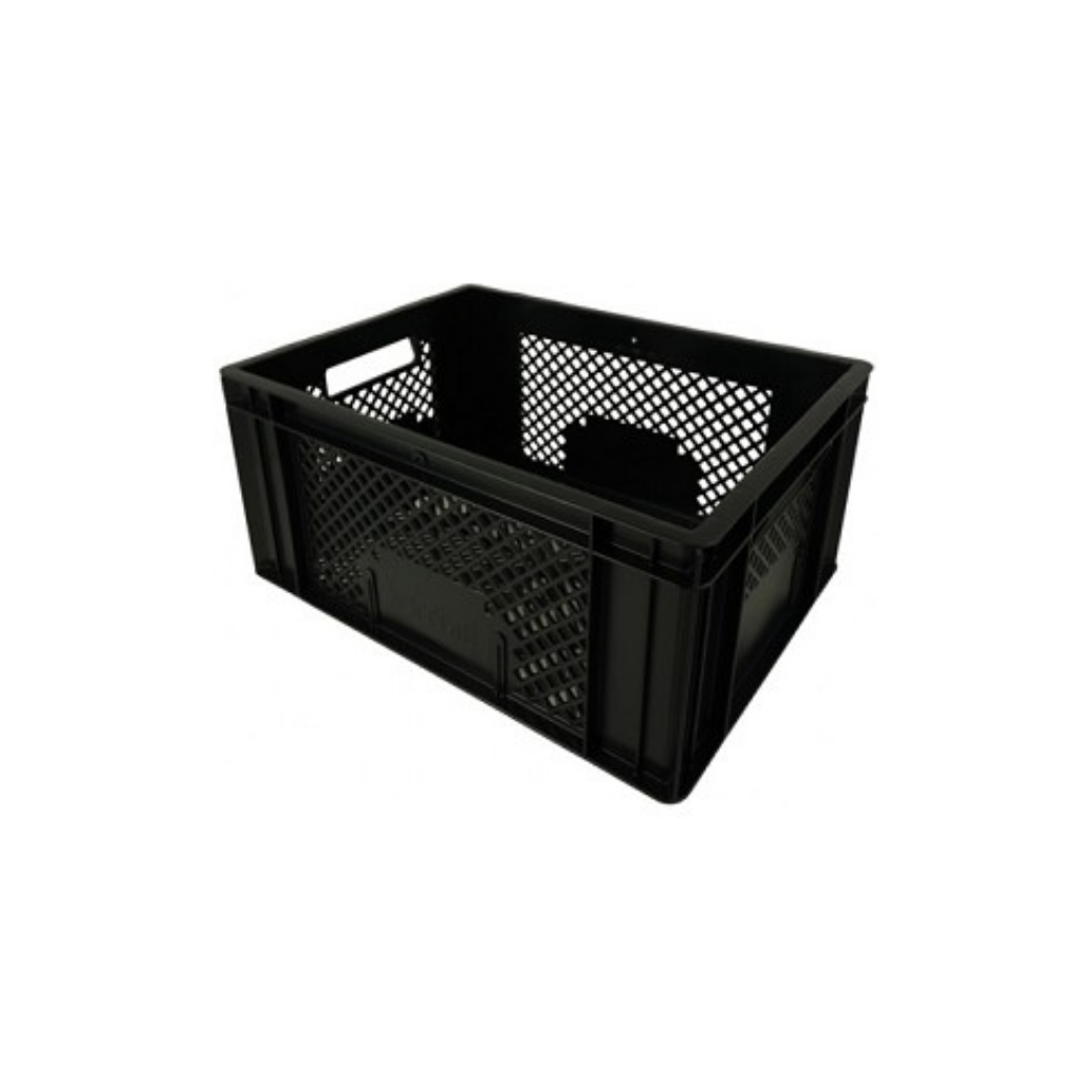 Krat pvc zwart