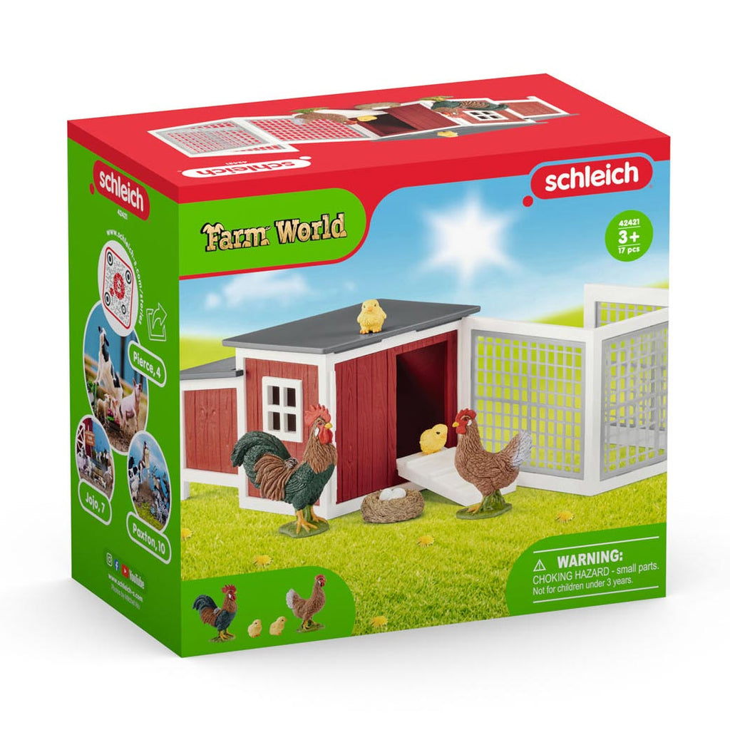 Schleich FARM WORLD Kippenhok 42421