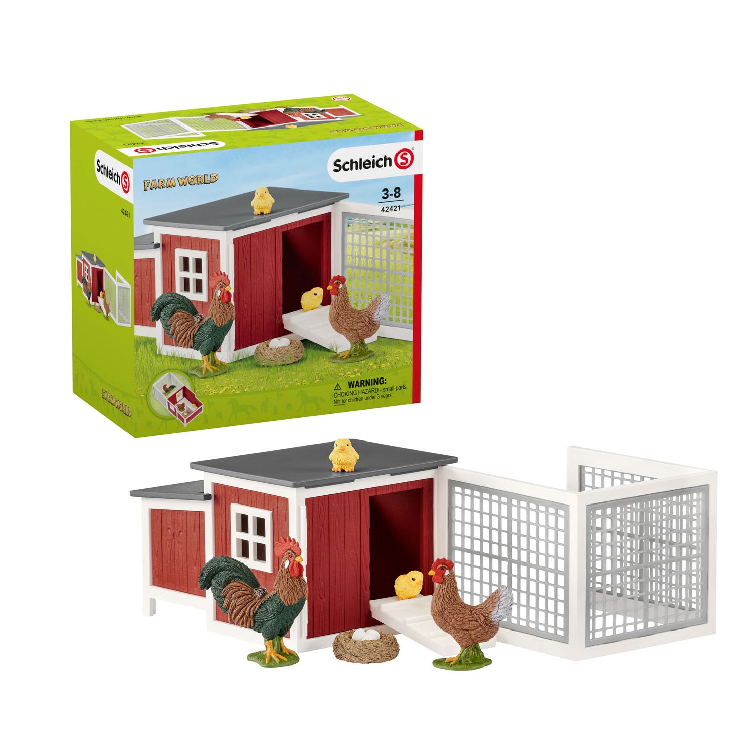 Schleich FARM WORLD Kippenhok 42421