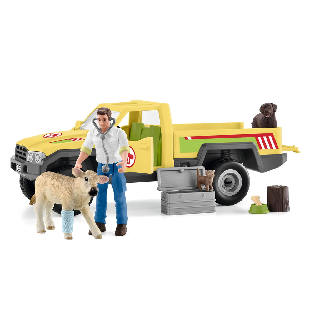 Schleich FARM WORLD Dierenartsbezoek op de Boerderij 42503