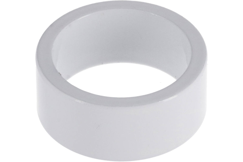 Trivio - spacer 15mm 1 1/8" aluminium wit 3 stuks