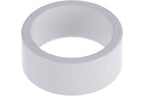 Trivio - spacer 15mm 1 1/8" aluminium wit 3 stuks