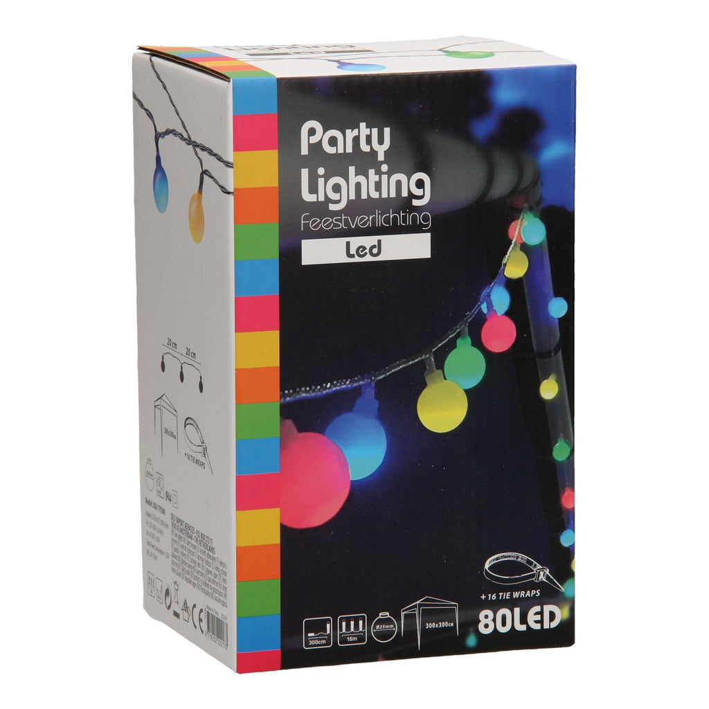 Enzo ledverlichting multikleur, 16 meter