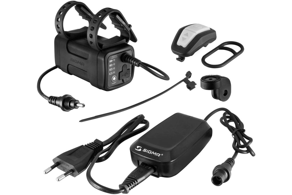 Sigma buster 2000 lumen koplamp accu li-on oplader afstandbediening