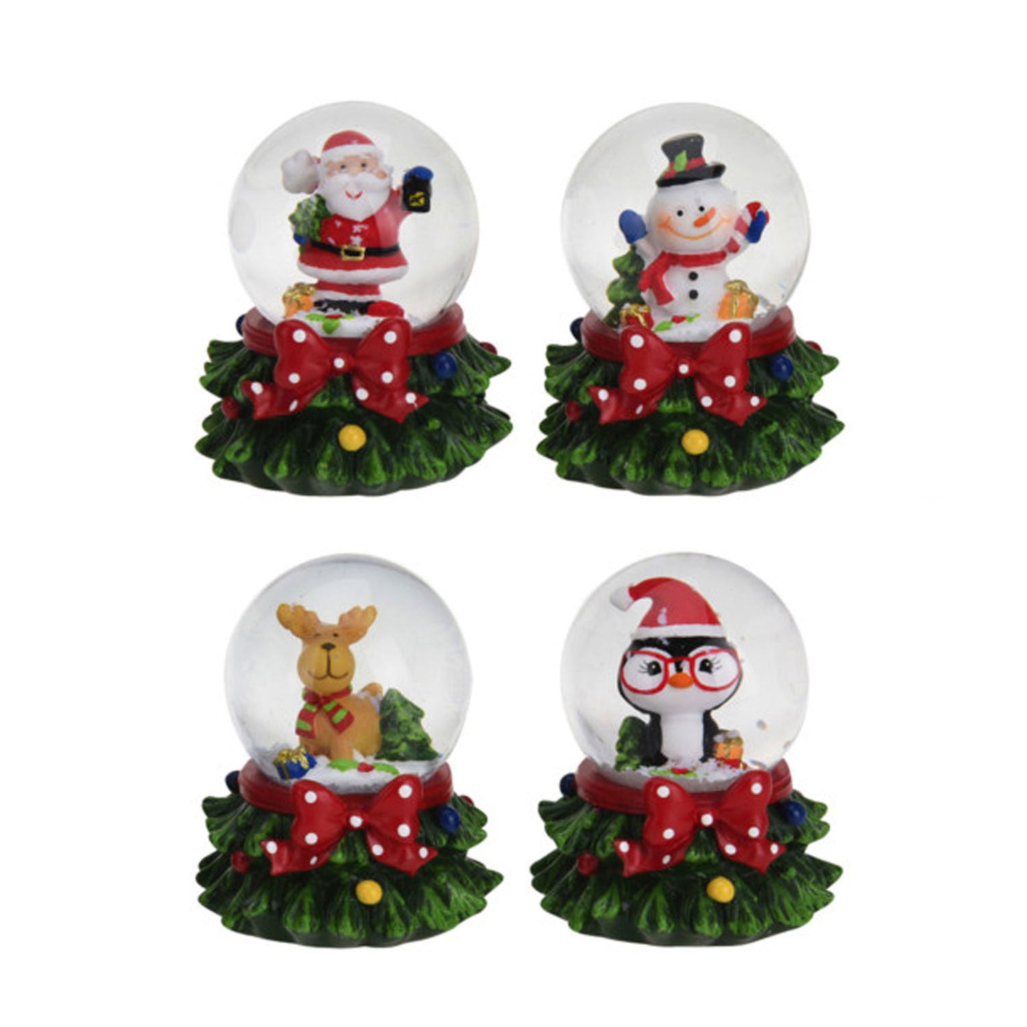 Schudbol Kerstfiguur