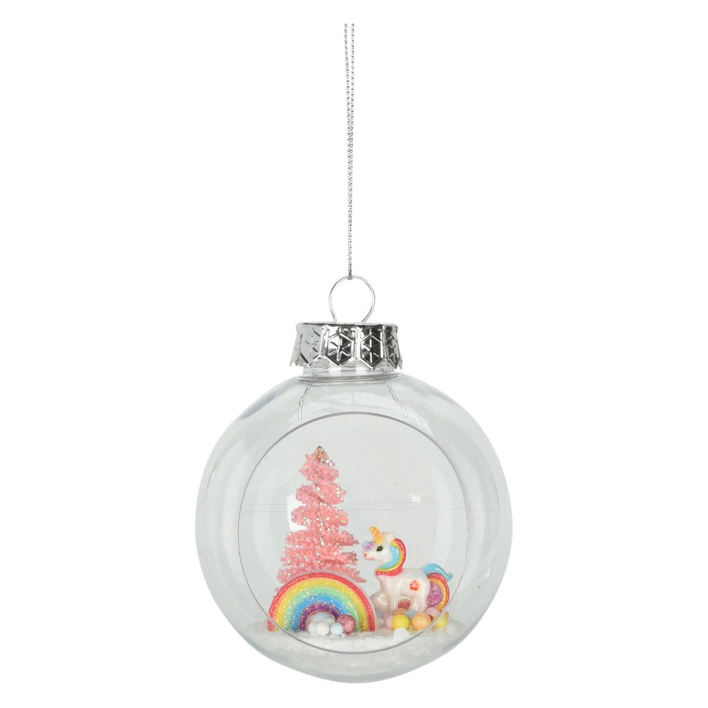 Kerstbal Eenhoorn, 12st.
