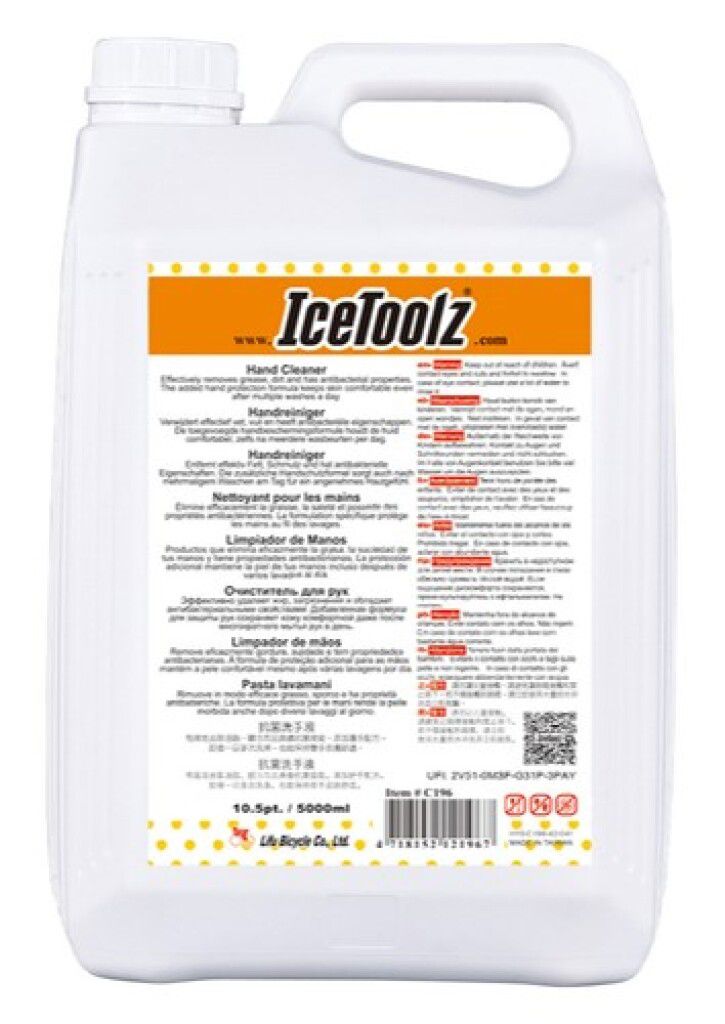 Icetoolz handreiniger 5ltr met pompmechanisme