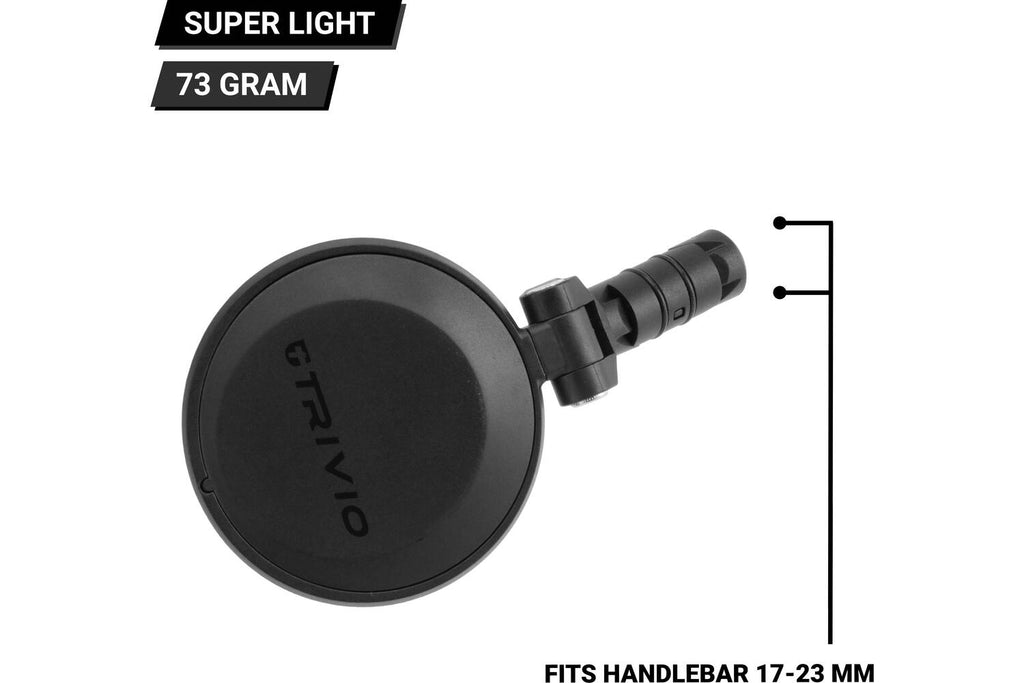 Trivio - fietsspiegel stuur race / gravel / mtb ∅17-23mm