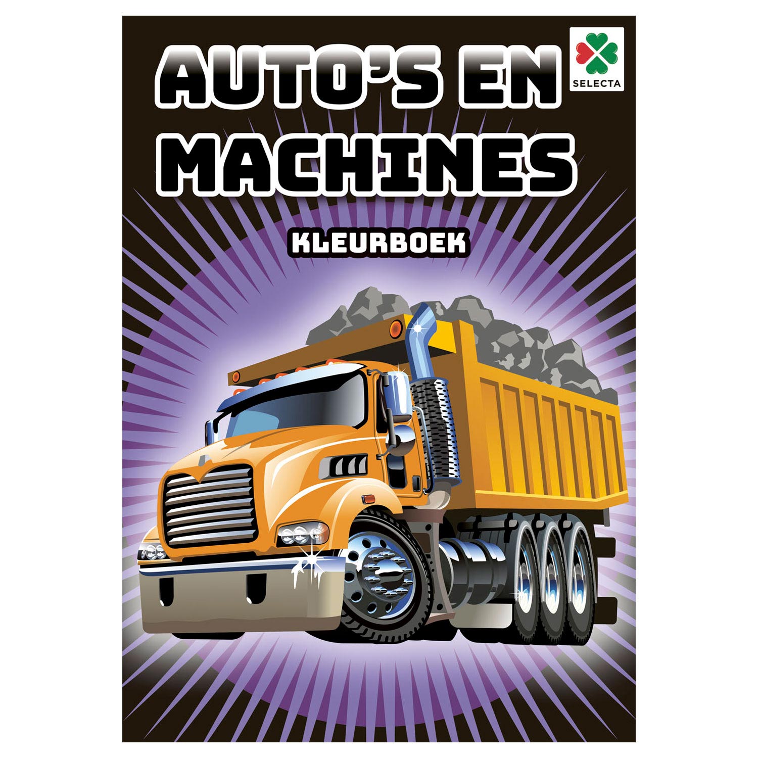 Selecta Kleurboek Auto's en Machines