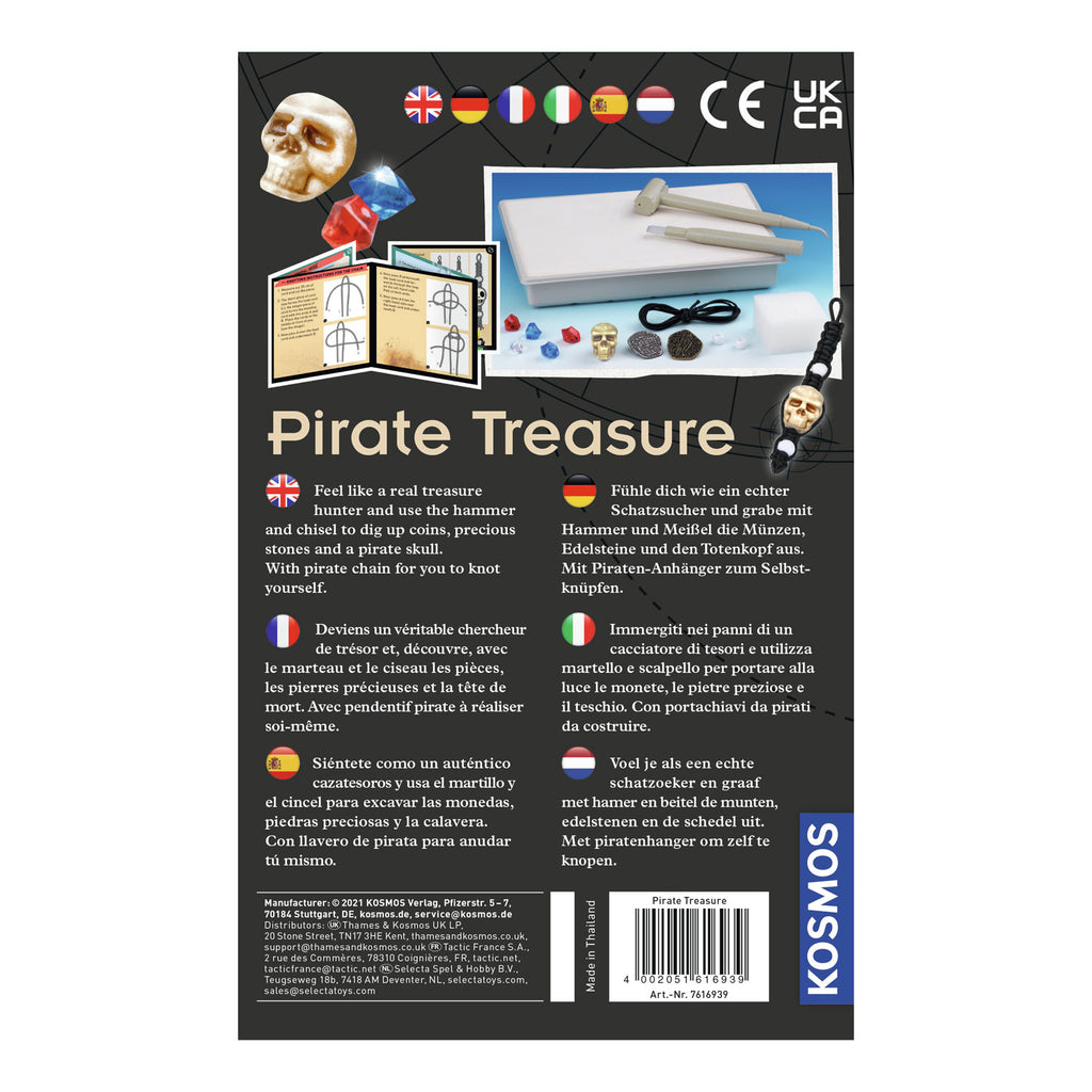 kosmos piraten schatten uithakken