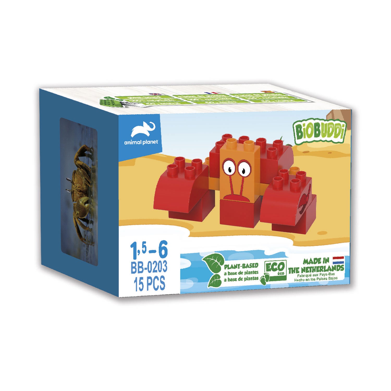 BiOBUDDi BiOBUDDi Krab, 15dlg.