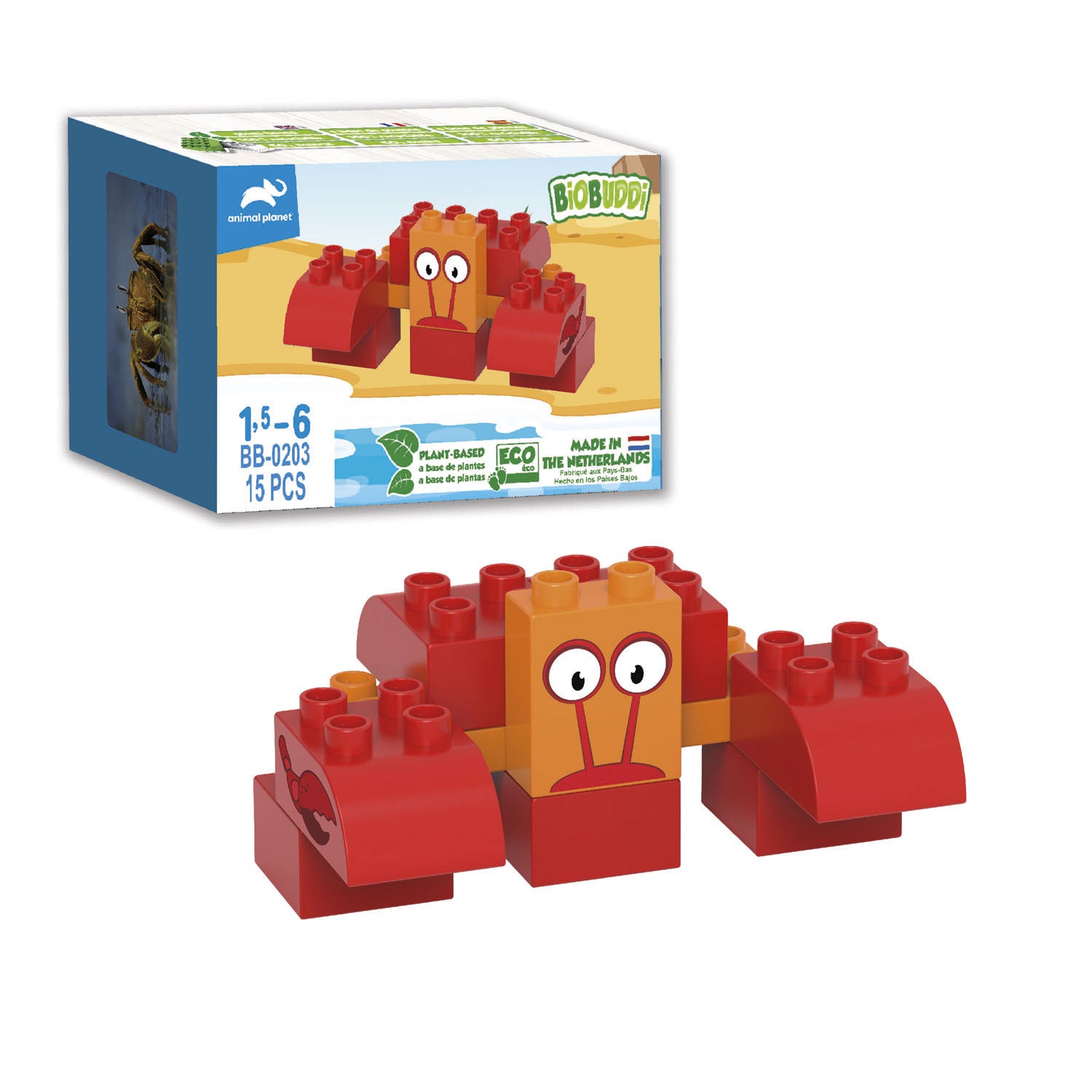 BiOBUDDi BiOBUDDi Krab, 15dlg.