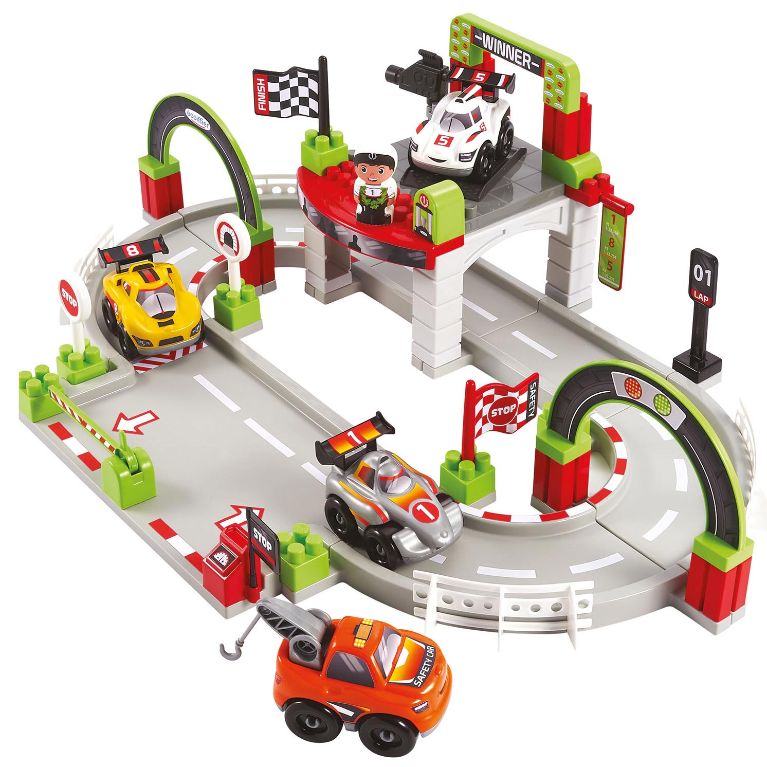 Abrick Racecircuit + 4 Auto #039;s