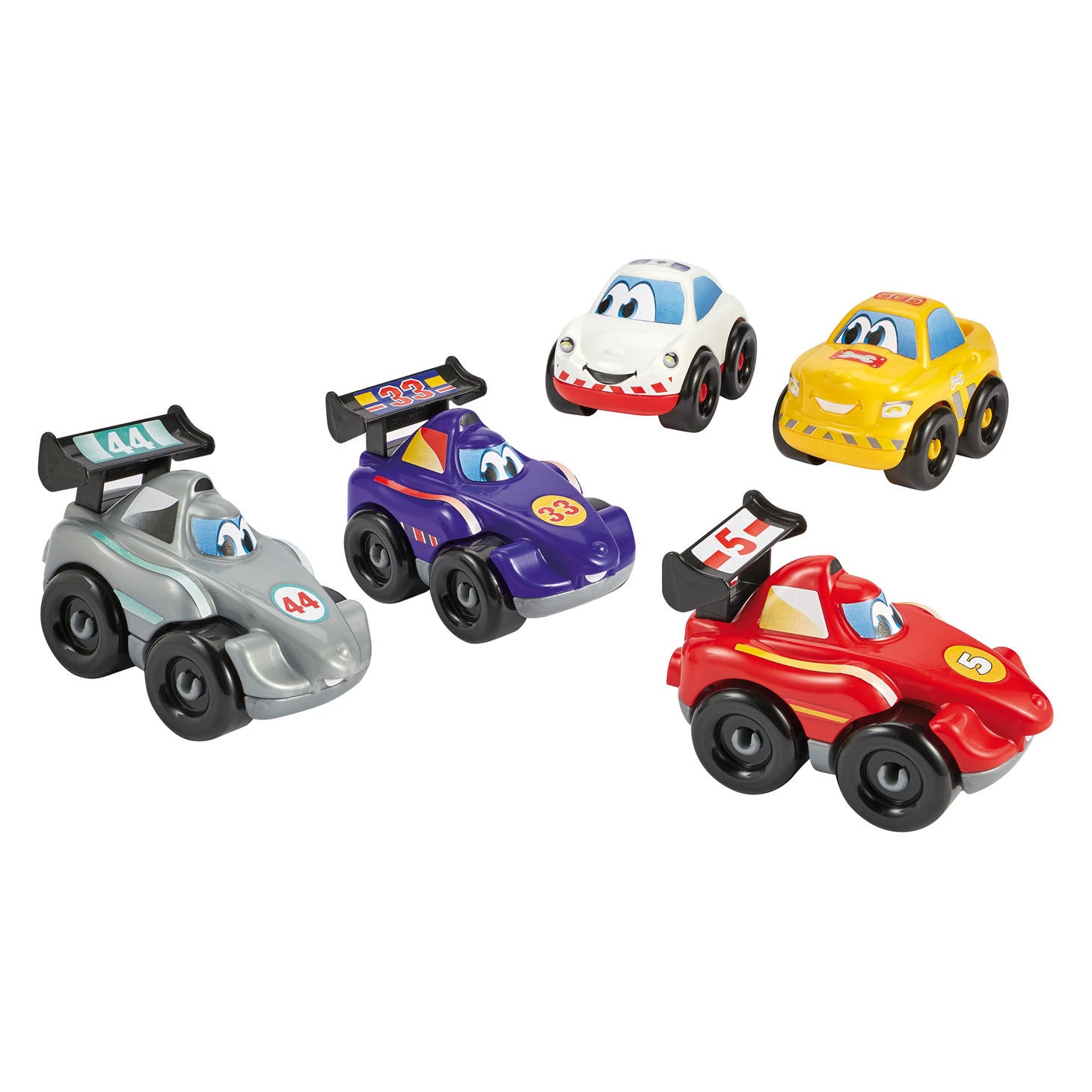 Ecoiffier Racewagens, 5st.
