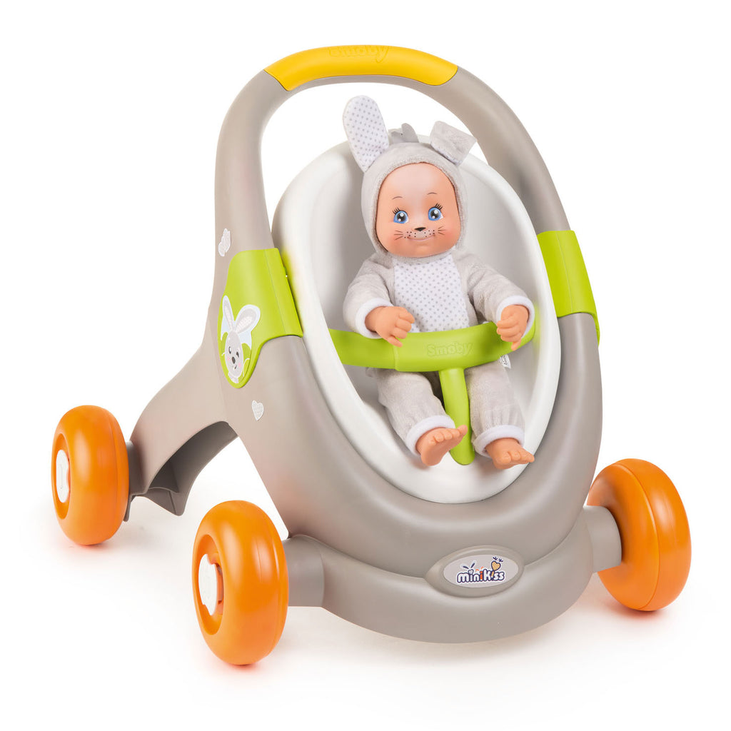 Smoby Minikiss Babywalker Vos 3in1