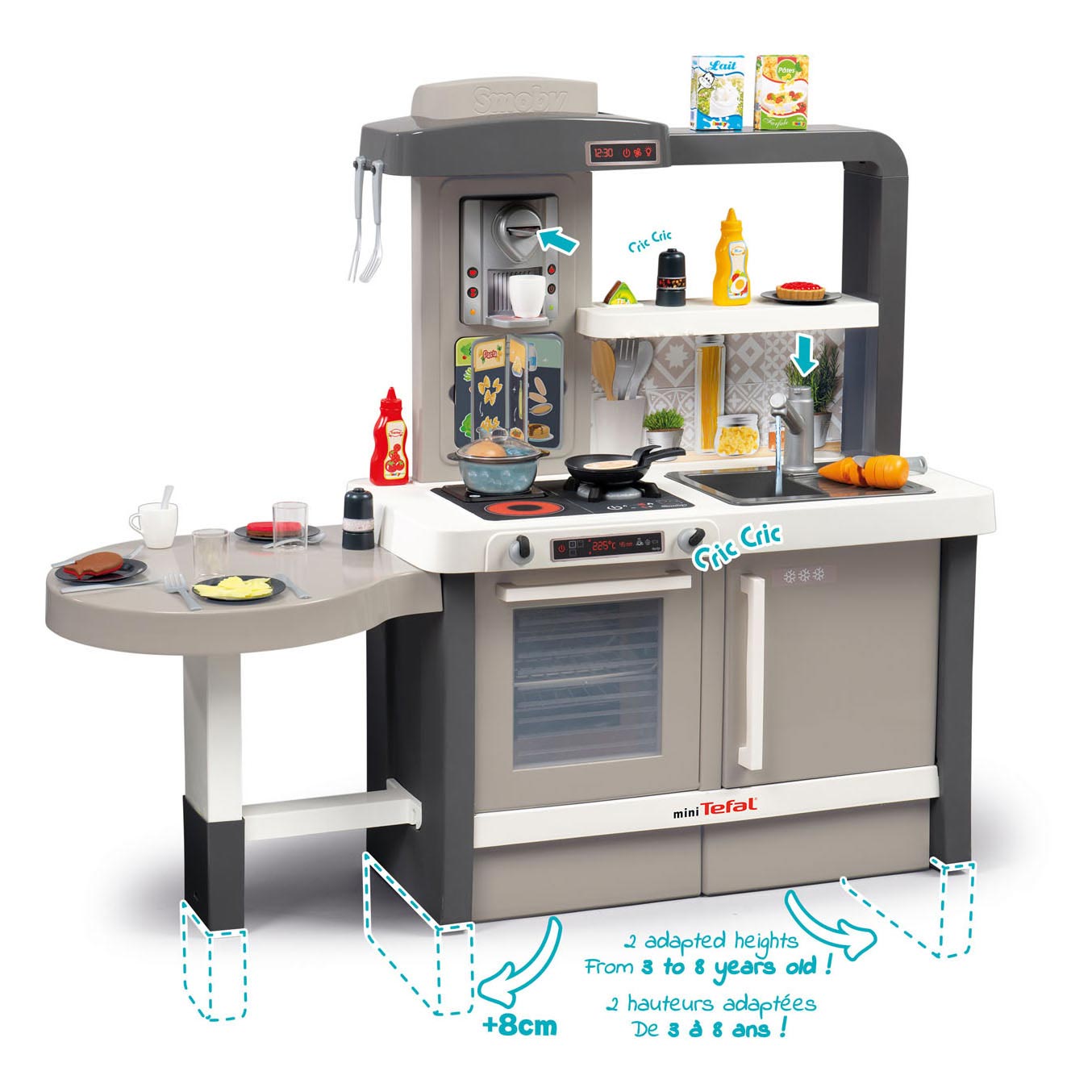 Smoby Tefal Evolutive Keuken 40dlg.