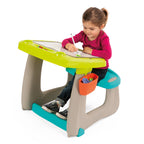 Smoby Little Pupils Schoolbank met Magnetisch Memobord, 80dlg.