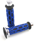 Pro grip Handvatset grip 768 blauw/zwart/chroom