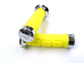 Handvatset Pro Grip 744 - fluor geel/chroom