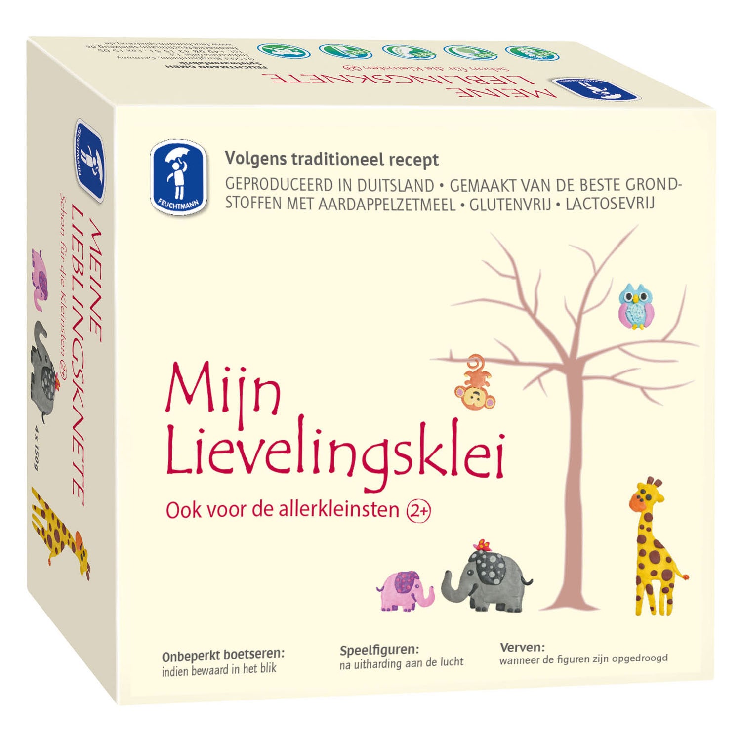 Feuchtmann Mijn Lievelingsklei, 4x150gr.