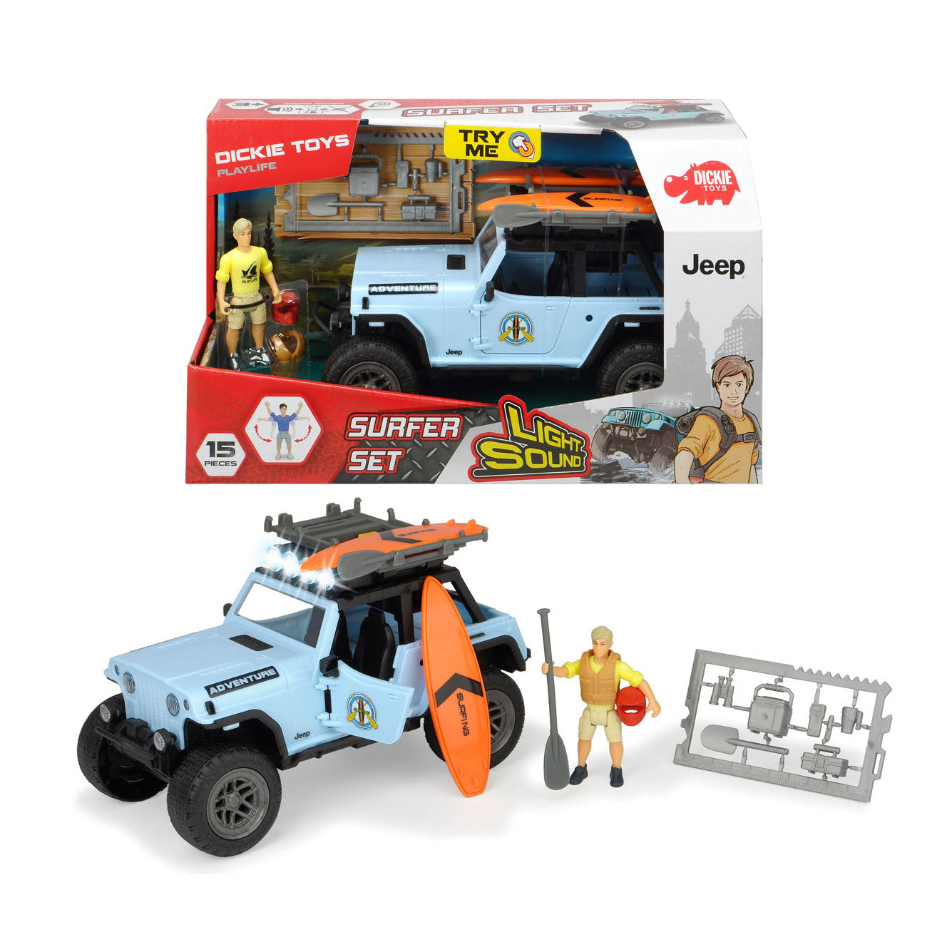 Dickie Life Surfer Set