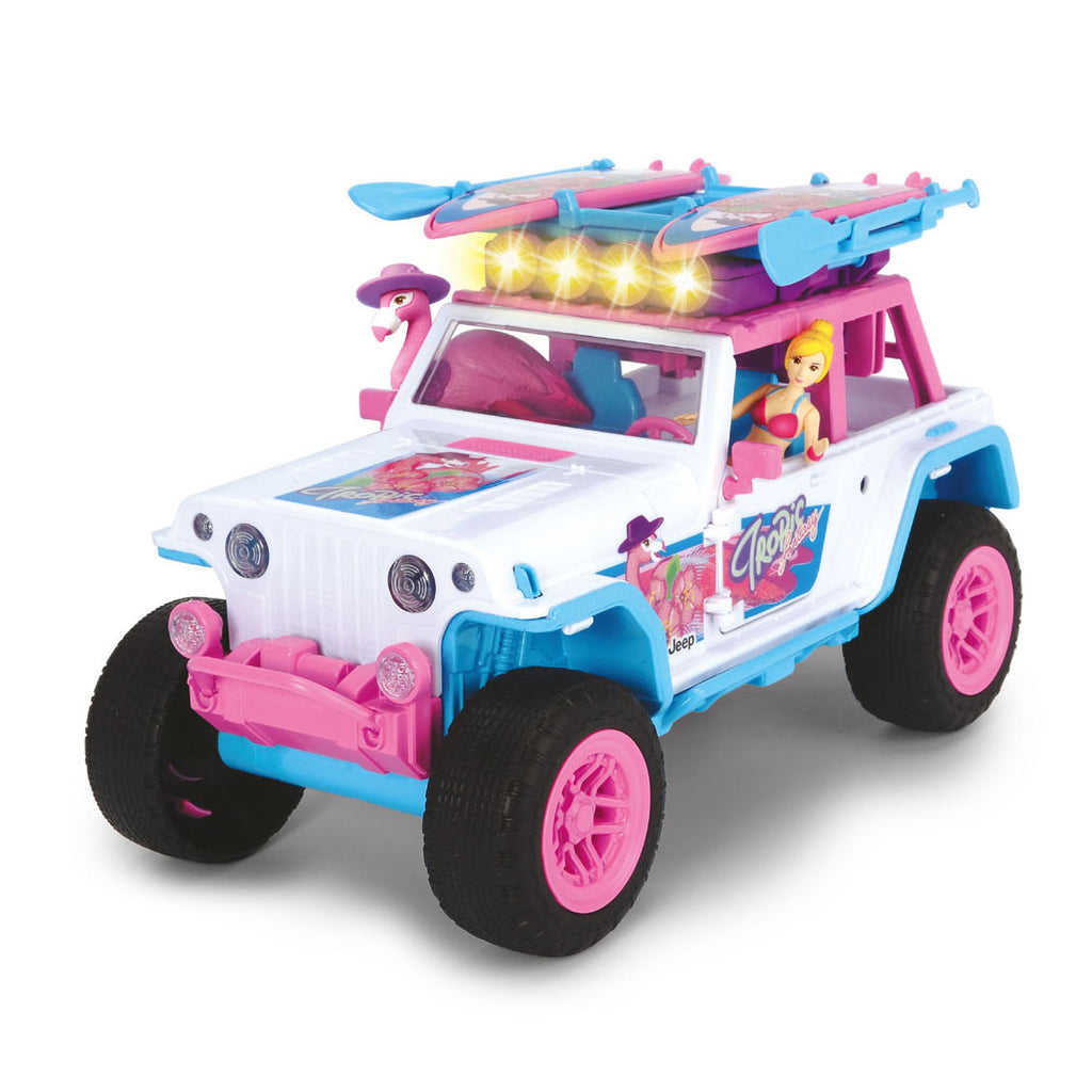 Dickie Flamingo Terreinwagen met Licht