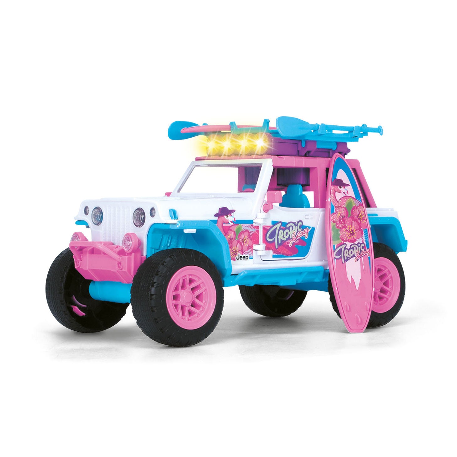 Dickie Flamingo Terreinwagen met Licht