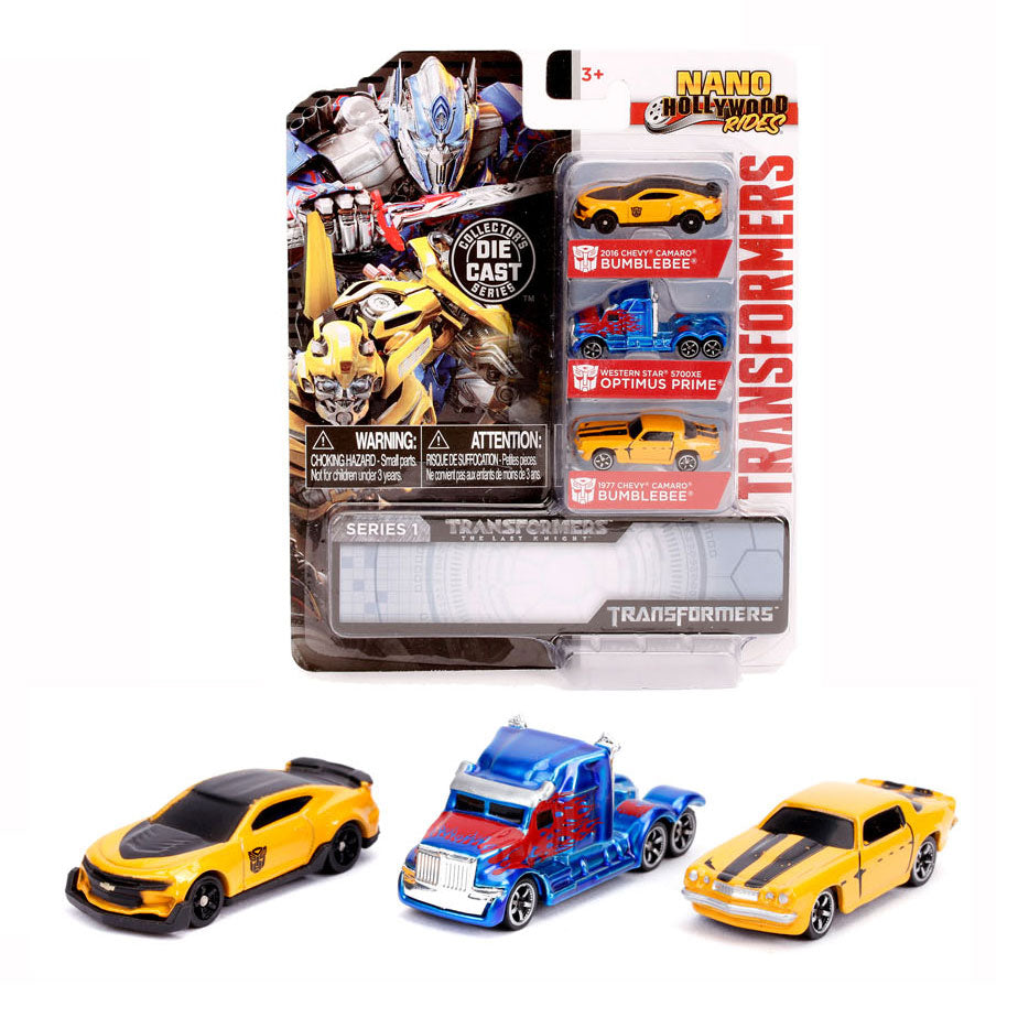 Dickie Jada Transformers A Nano Cars, 3st.