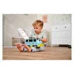 Bus dickie sunny surfer bus 25 cm met stickers | 2 stuks